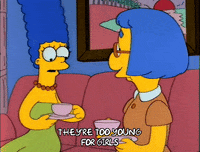 Talking Season 3 GIF by The Simpsons