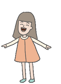 happy jump Sticker by jamiff