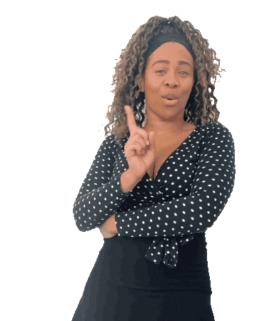 TheSherilynShow giphyupload no nope uhuh Sticker