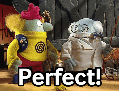 Glasses Puppet GIF by Fire Mountain Productions