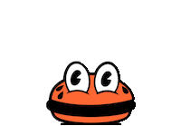 Burger Ketchup Sticker by Mister Dips