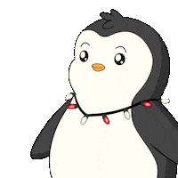 Fitness Flexing Sticker by Pudgy Penguins