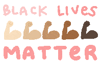 Black Lives Matter Fight Sticker
