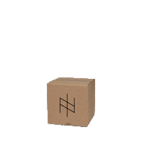 neelyphelanllc shipping shop local neely phelan brown box Sticker