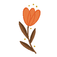 Illustration Flower Sticker