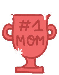 Mothers Day Love Sticker by Eledraws (Eleonore Bem)