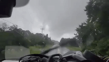 Tornado-Shaped Clouds Loom Over Delaware as Warnings Issued