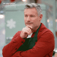 Christmas Fail GIF by The Great British Bake Off