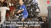 Excited Christmas Tree GIF by BuzzFeed