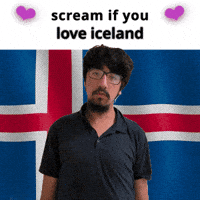 Iceland Flag GIF