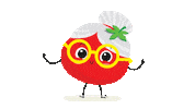 Clapping Dancing Sticker by NONA Vegan