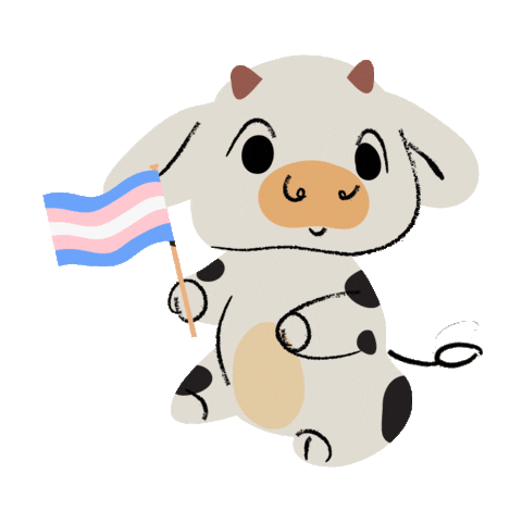 Pride Cow Sticker by VetPartners