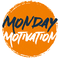 Orange Monday Sticker by CREA Werbeagentur