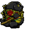 Pixel Tattoo Sticker