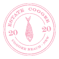 Logo Fish Sticker by Estate Coogee
