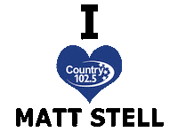 Matt Stell Sticker by Country 102.5