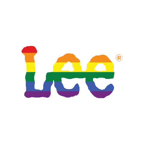 Rainbow Love Sticker by Lee Jeans