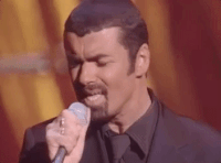 georgemichael george michael i can't make you love me GIF