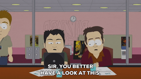 meeting laptop GIF by South Park 