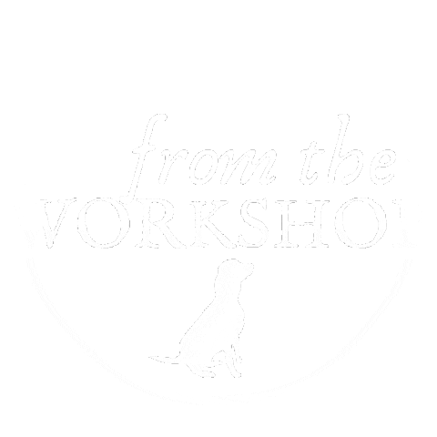 Workshop Sticker by Brown Dog Farm Studio