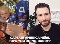 Boy Who Saved Sister Gets Video From Capt. America
