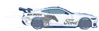 Racing Cars Sticker by mitchrevsgallery
