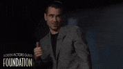 SAGAFTRAFOUND salute see ya later colin farrell GIF