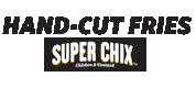 fries handcutfries Sticker by Super Chix