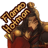 janarunneck hot avatar zuko jana Sticker