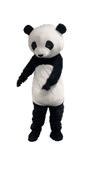 RegencyAuto dancing happy dance panda reggie Sticker