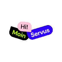Hi Sticker by Realizing Progress