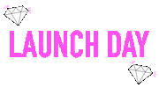 Diamond Launch Sticker by Rosie Fortescue