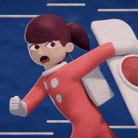 BigLizard animation space animated adventure GIF