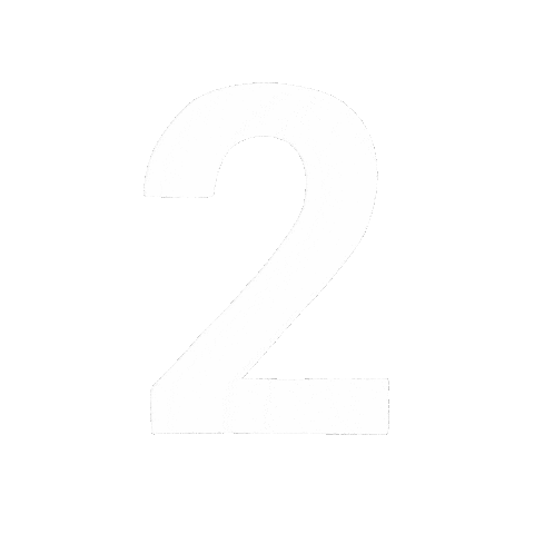 Doodle Number Sticker by Huddl Studio