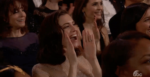 oscars applause GIF by The Academy Awards