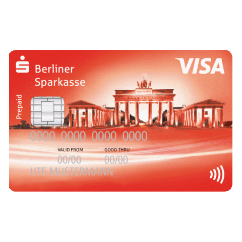 Credit Card Visa Sticker by Berliner Sparkasse