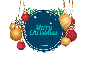 Merry Christmas Happy Holidays Sticker by IBS Software