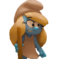 Hungry Rihanna Sticker by Smurfs Movie