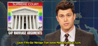marriage equality snl GIF by Saturday Night Live