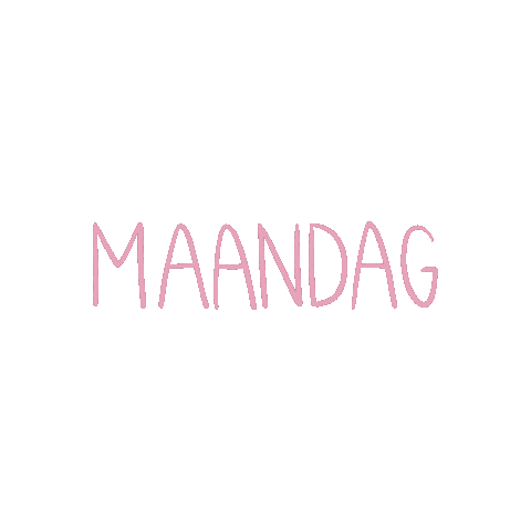 Monday Sticker by Anne-Loes