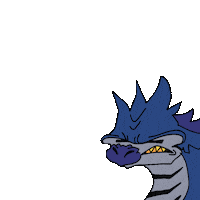 Angry Fire Sticker