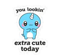 Sky Hello Sticker by Naru Naru