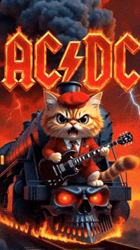 Macska Ac Dc GIF by RadioHy