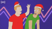 Happy Santa GIF by Adult Swim