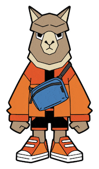 alpakagear bag backpack edc tote bag Sticker