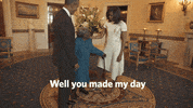 barack and michelle well you made my day GIF by Obama