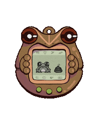 Kireji_art tamagotchi coqui kirejiart coquigotchi Sticker