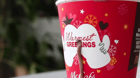 cup mcdonalds GIF