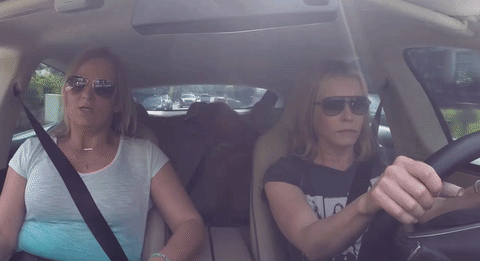 driving GIF by Chelsea Handler