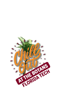 FloridaTechOfficial chill florida palmtrees botanicalgarden Sticker